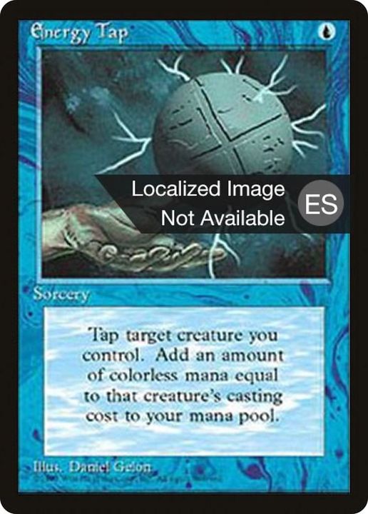 Energy Tap in the group Magic the Gathering / Types / Colors / Blue at Proxyprinters.com (48304)