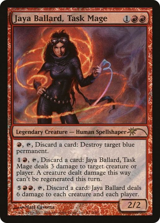 Jaya Ballard, Task Mage in the group Magic the Gathering / Types / Creatures / Human at Proxyprinters.com (48318)