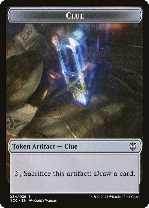 Clue in the group Magic the Gathering / Sets / New Capenna Commander Tokens at Proxyprinters.com (48329)