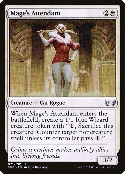 Mage's Attendant in the group Magic the Gathering / Sets / Streets of New Capenna at Proxyprinters.com (4833)