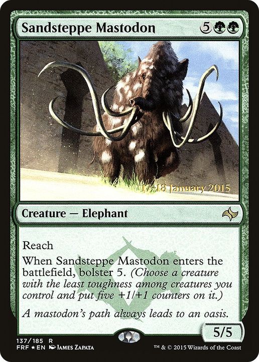 Sandsteppe Mastodon in the group Magic the Gathering / Sets / Fate Reforged Promos at Proxyprinters.com (48342)