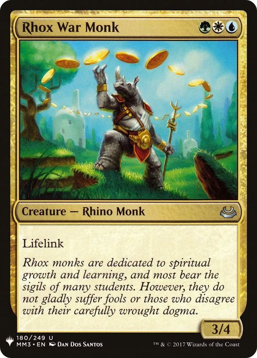 Rhox War Monk in the group Magic the Gathering / Sets / The List at Proxyprinters.com (48359)