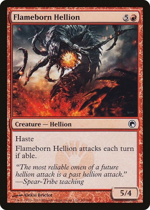 Flameborn Hellion in the group Magic the Gathering / Types / Colors / Red at Proxyprinters.com (48375)