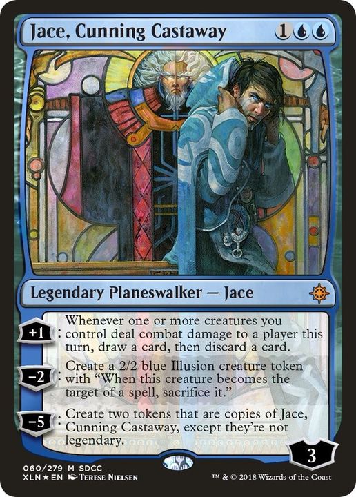 Jace, Cunning Castaway in the group Magic the Gathering / Sets / San Diego Comic-Con 2018 at Proxyprinters.com (48382)