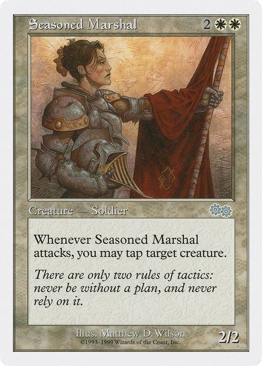 Seasoned Marshal in the group Magic the Gathering / Types / Creatures / Human at Proxyprinters.com (48409)