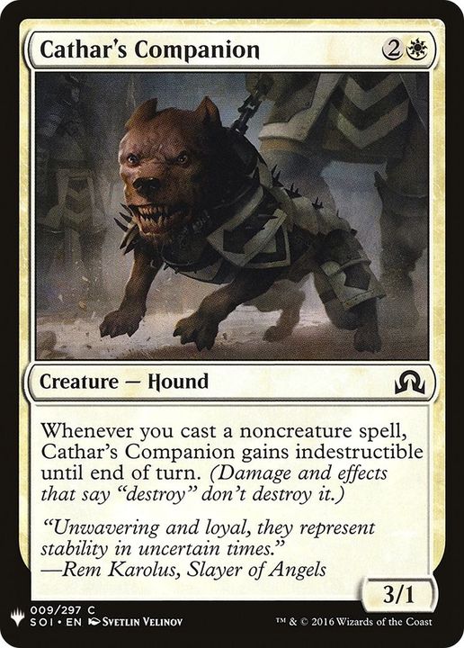 Cathar's Companion in the group Magic the Gathering / Types / Colors / White at Proxyprinters.com (48411)