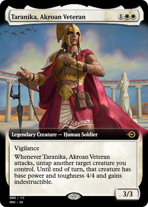 Taranika, Akroan Veteran in the group Magic the Gathering / Types / Creatures / Human at Proxyprinters.com (48414)