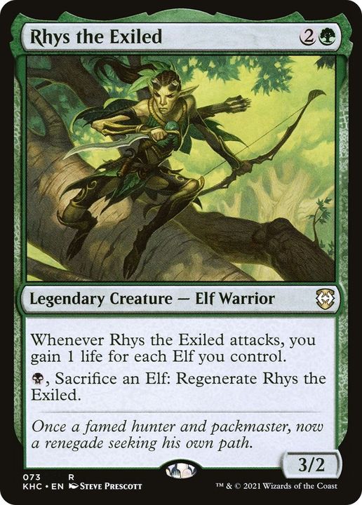 Rhys the Exiled in the group Magic the Gathering / Types / Creatures / Warrior at Proxyprinters.com (48423)