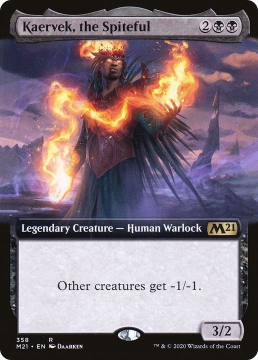 Kaervek, the Spiteful in the group Magic the Gathering / Sets / Core Set 2021 at Proxyprinters.com (48431)