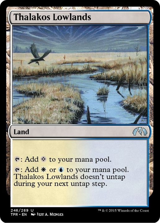 Thalakos Lowlands in the group Magic the Gathering / Types / Colors / Colorless at Proxyprinters.com (48469)