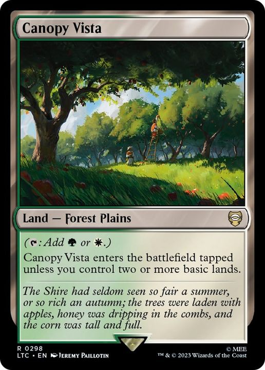 Canopy Vista in the group Magic the Gathering / Types / Land / Forest at Proxyprinters.com (48484)