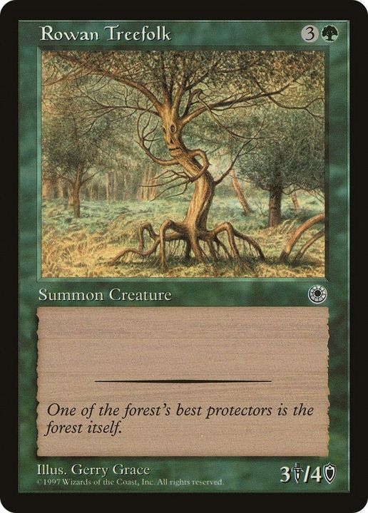 Rowan Treefolk in the group Magic the Gathering / Types / Colors / Green at Proxyprinters.com (48485)