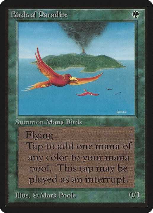 Birds of Paradise in the group Magic the Gathering / Types / Colors / Green at Proxyprinters.com (48489)