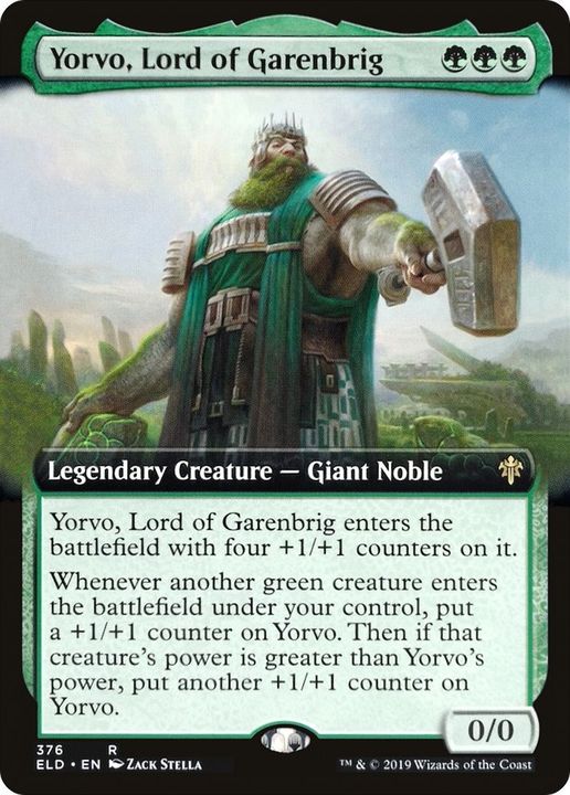 Yorvo, Lord of Garenbrig in the group Magic the Gathering / Types / Colors / Green at Proxyprinters.com (48496)