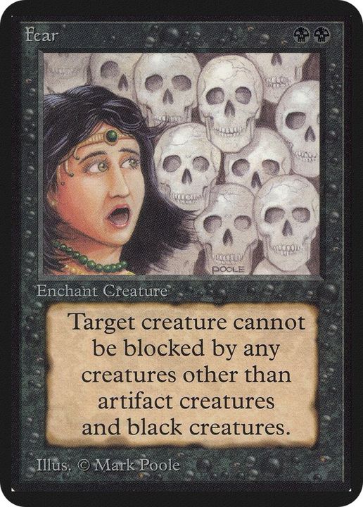 Fear in the group Magic the Gathering / Sets / Limited Edition Alpha at Proxyprinters.com (4851)