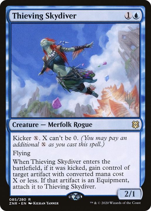 Thieving Skydiver in the group Magic the Gathering / Types / Colors / Blue at Proxyprinters.com (48526)