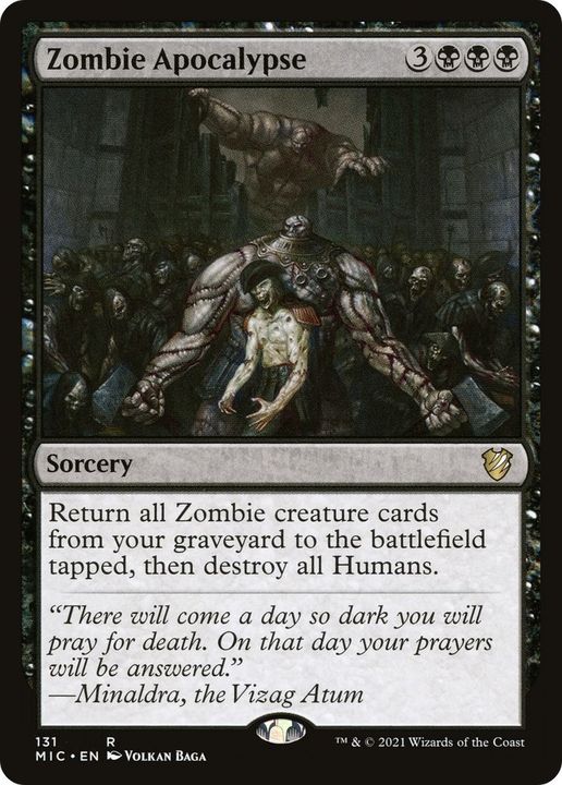 Zombie Apocalypse in the group Magic the Gathering / Types / Colors / Black at Proxyprinters.com (48539)