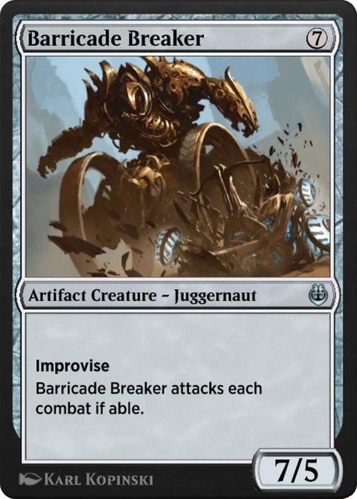 Barricade Breaker in the group Magic the Gathering / Types / Colors / Colorless at Proxyprinters.com (4856)