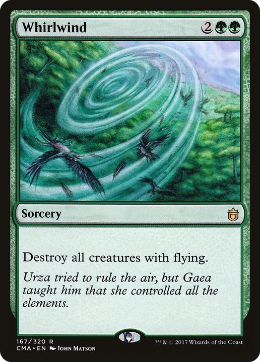 Whirlwind in the group Magic the Gathering / Types / Colors / Green at Proxyprinters.com (48562)