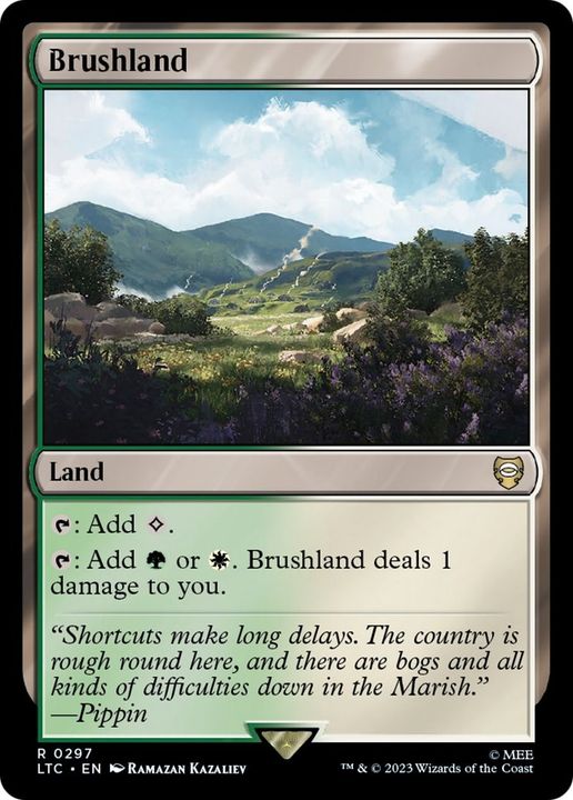 Brushland in the group Magic the Gathering / Types / Colors / Colorless at Proxyprinters.com (4857)