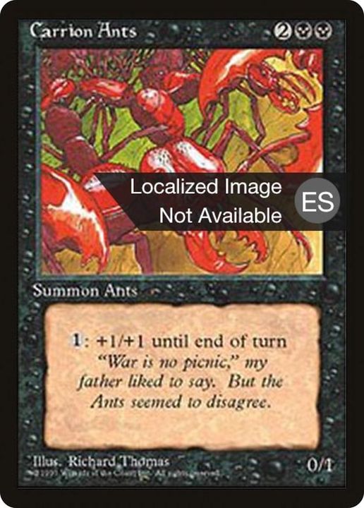 Carrion Ants in the group Magic the Gathering / Types / Colors / Black at Proxyprinters.com (48572)