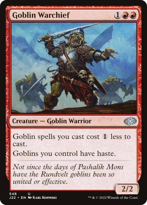 Goblin Warchief in the group Advanced search at Proxyprinters.com (48577)