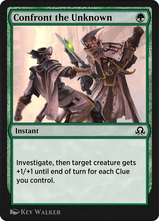 Confront the Unknown in the group Magic the Gathering / Types / Colors / Green at Proxyprinters.com (48585)