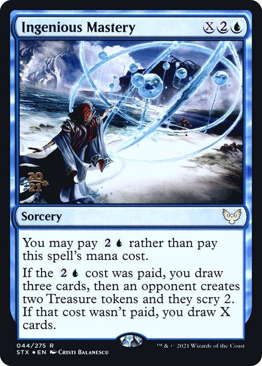 Ingenious Mastery in the group Magic the Gathering / Types / Colors / Blue at Proxyprinters.com (4860)