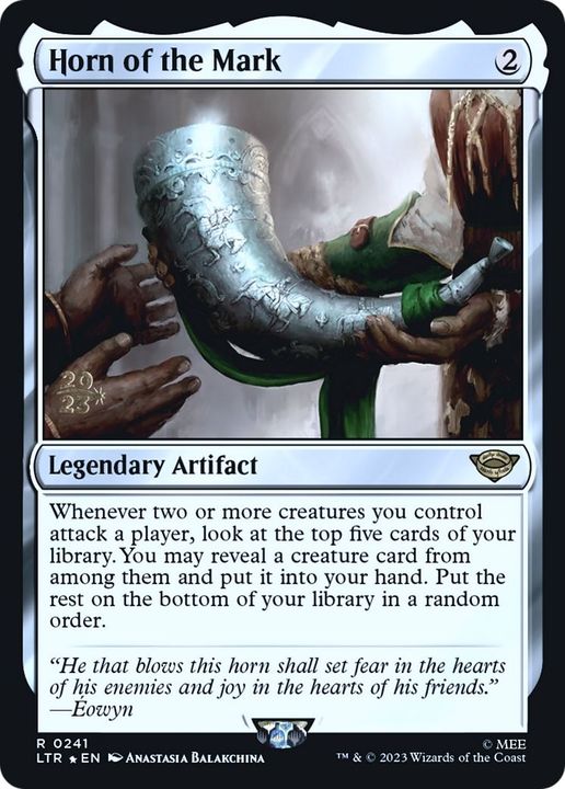 Horn of the Mark in the group Magic the Gathering / Sets / Tales of Middle-earth Promos at Proxyprinters.com (48614)