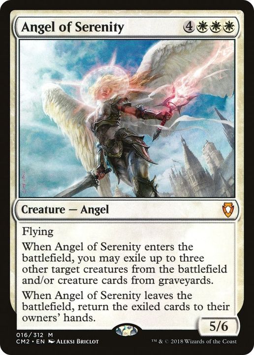 Angel of Serenity in the group Magic the Gathering / Types / Colors / White at Proxyprinters.com (48615)