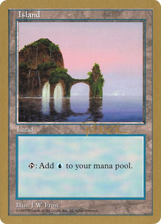 Island in the group Magic the Gathering / Sets / World Championship Decks 1997 at Proxyprinters.com (48624)