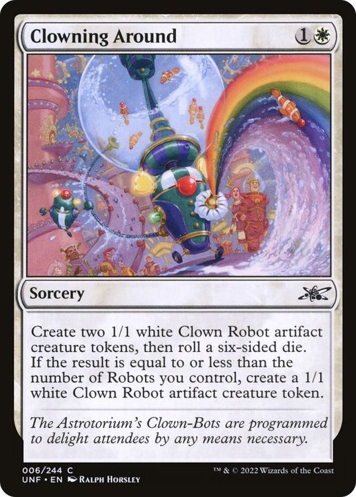 Clowning Around in the group Magic the Gathering / Types / Colors / White at Proxyprinters.com (48632)