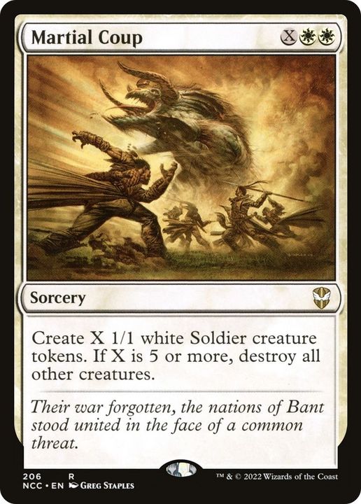 Martial Coup in the group Magic the Gathering / Types / Colors / White at Proxyprinters.com (48648)