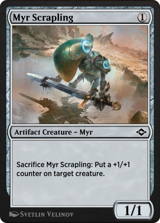 Myr Scrapling in the group Magic the Gathering / Types / Colors / Colorless at Proxyprinters.com (48656)