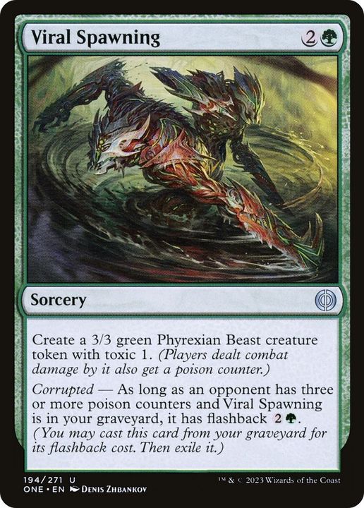 Viral Spawning in the group Magic the Gathering / Sets / Phyrexia: All Will Be One at Proxyprinters.com (48667)