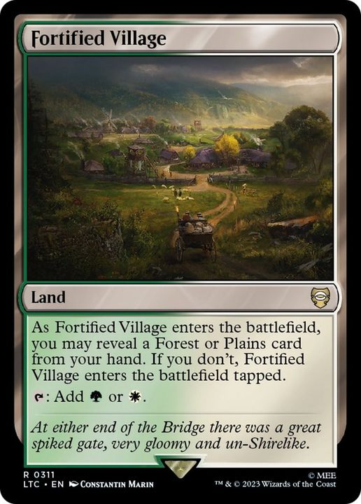 Fortified Village in the group Magic the Gathering / Types / Colors / Colorless at Proxyprinters.com (48672)