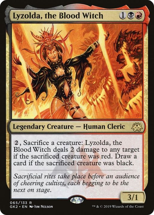 Lyzolda, the Blood Witch in the group Magic the Gathering / Sets / Ravnica Allegiance at Proxyprinters.com (48678)