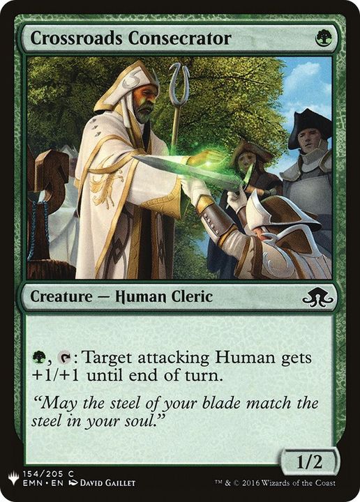 Crossroads Consecrator in the group Magic the Gathering / Types / Creatures / Human at Proxyprinters.com (48706)