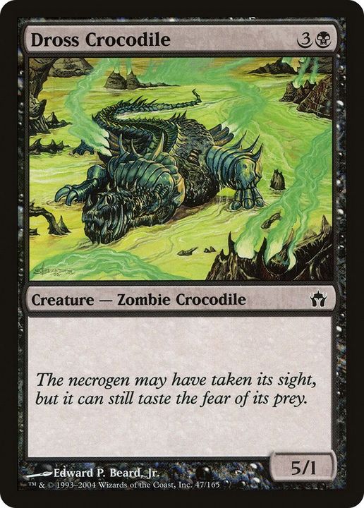 Dross Crocodile in the group Magic the Gathering / Sets / Fifth Dawn at Proxyprinters.com (48745)