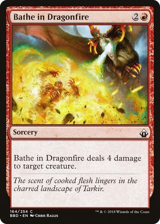 Bathe in Dragonfire in the group Magic the Gathering / Sets / Battlebond Promos at Proxyprinters.com (48757)