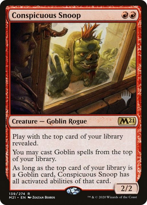 Conspicuous Snoop in the group Magic the Gathering / Sets / Core Set 2021 Promos at Proxyprinters.com (48763)