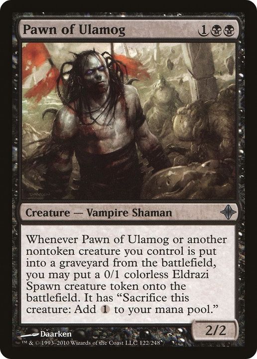 Pawn of Ulamog in the group Magic the Gathering / Types / Colors / Black at Proxyprinters.com (48764)