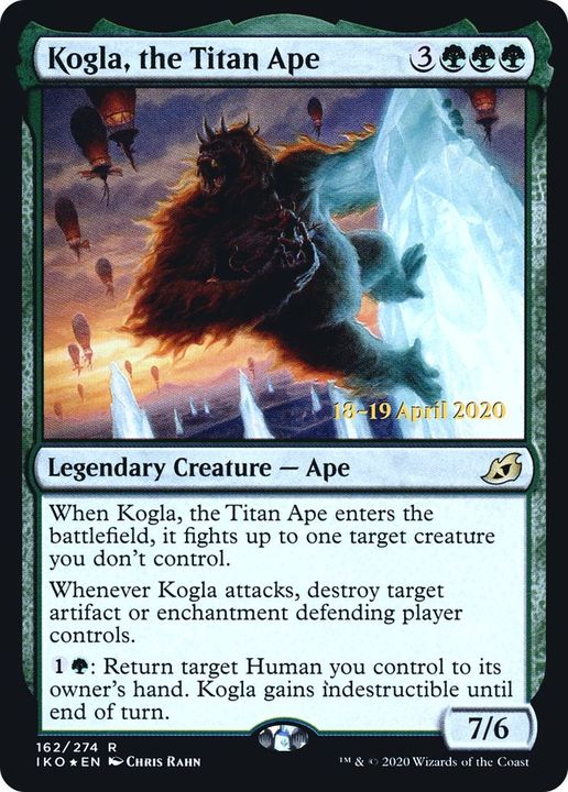 Kogla, the Titan Ape in the group Magic the Gathering / Types / Colors / Green at Proxyprinters.com (48784)