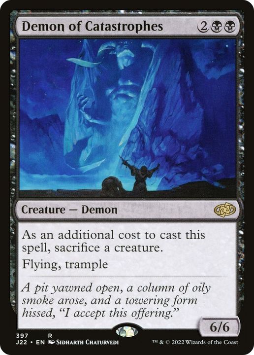 Demon of Catastrophes in the group Magic the Gathering / Types / Colors / Black at Proxyprinters.com (48804)