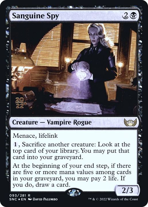 Sanguine Spy in the group Magic the Gathering / Types / Colors / Black at Proxyprinters.com (48809)