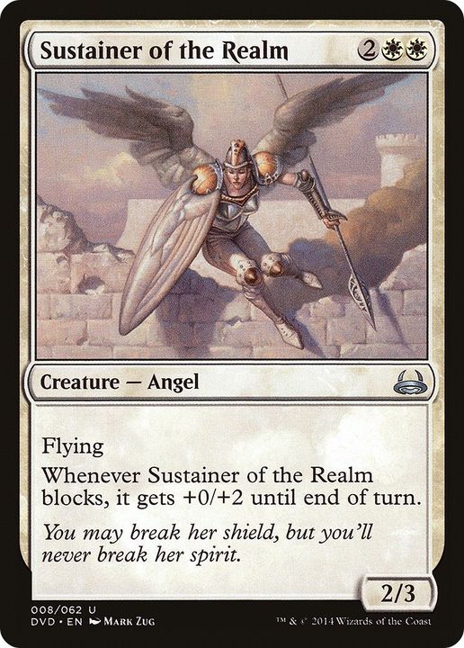 Sustainer of the Realm in the group Magic the Gathering / Sets / Duel Decks Anthology: Divine vs. Demonic at Proxyprinters.com (48853)