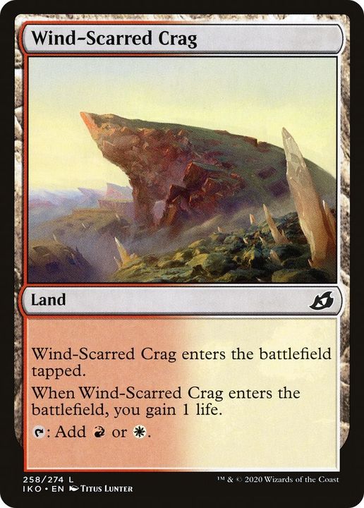 Wind-Scarred Crag in the group Magic the Gathering / Sets / Ikoria: Lair of Behemoths at Proxyprinters.com (48864)