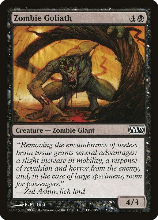 Zombie Goliath in the group Magic the Gathering / Types / Creatures / Zombie at Proxyprinters.com (48871)