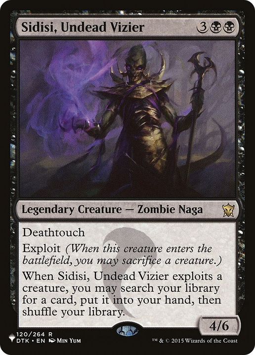 Sidisi, Undead Vizier in the group Magic the Gathering / Sets / The List at Proxyprinters.com (48880)