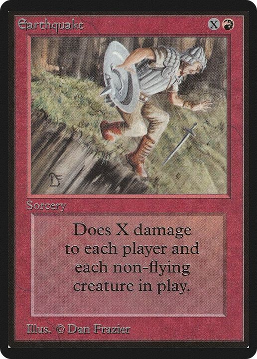 Earthquake in the group Magic the Gathering / Types / Colors / Red at Proxyprinters.com (48894)